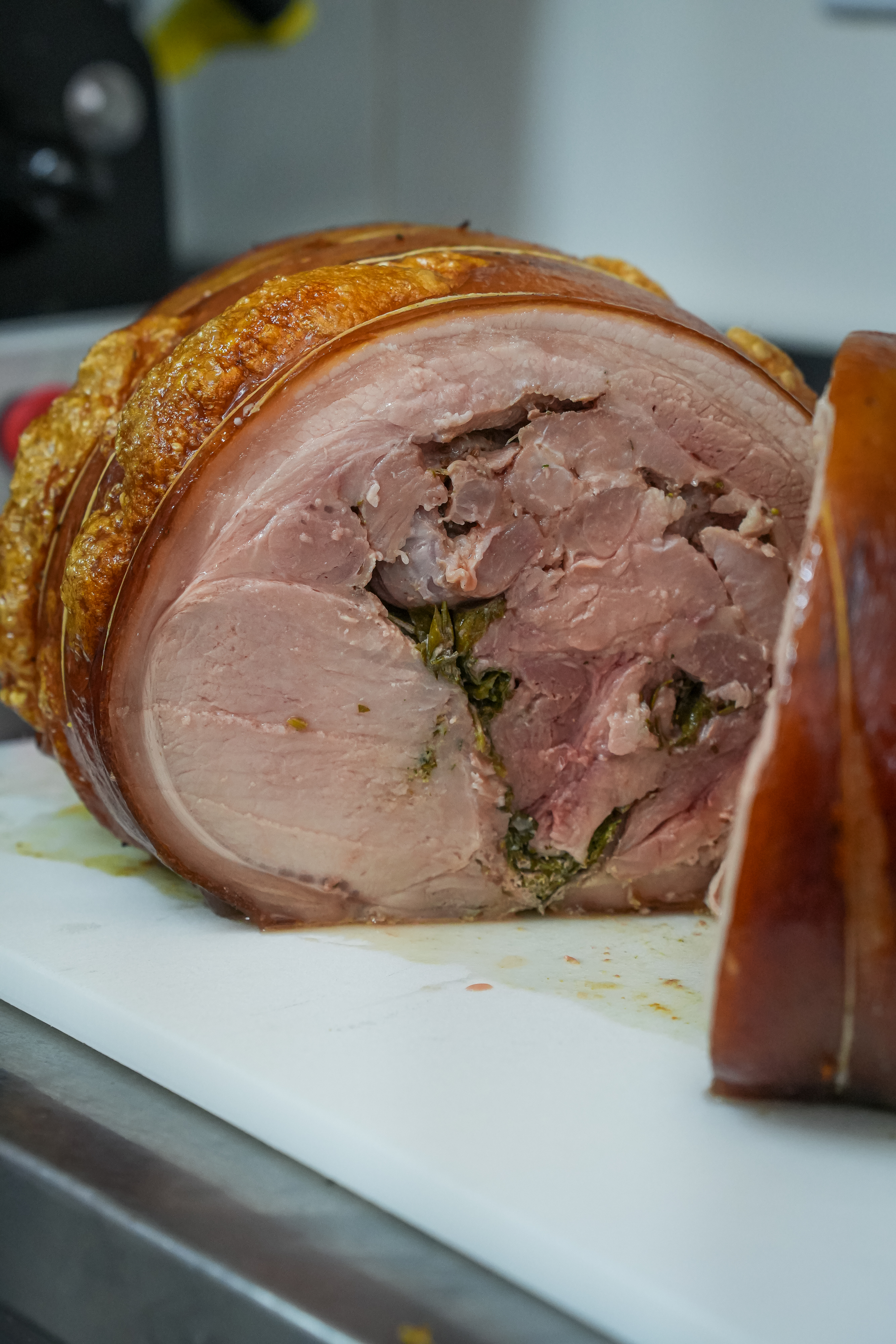 Porchetta assada